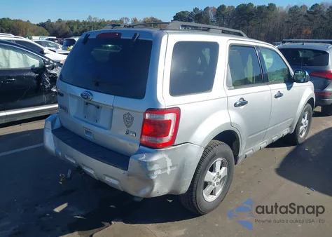 2010 Ford Escape Xlt из США, поврежденный, VIN 1FMCU0DG1AKA09347